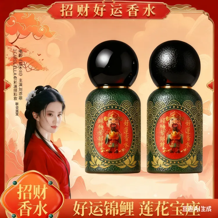 【广东玄学】香港福碌宫莲花台碌柚叶好运香水正品喷雾持久留香香氛