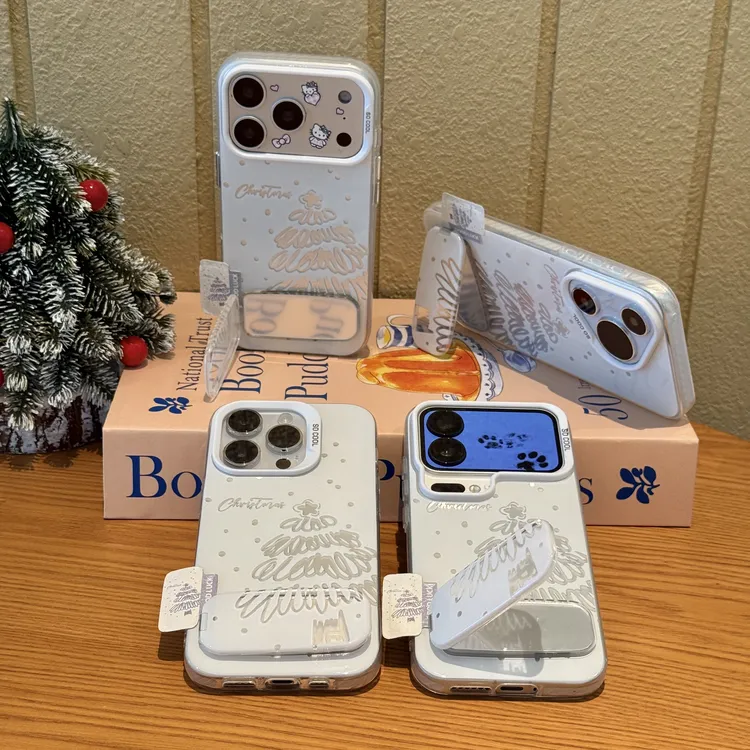 奥菲顿圣诞树标签支架适用苹果17/16元气手机壳华为vivo小米oppo