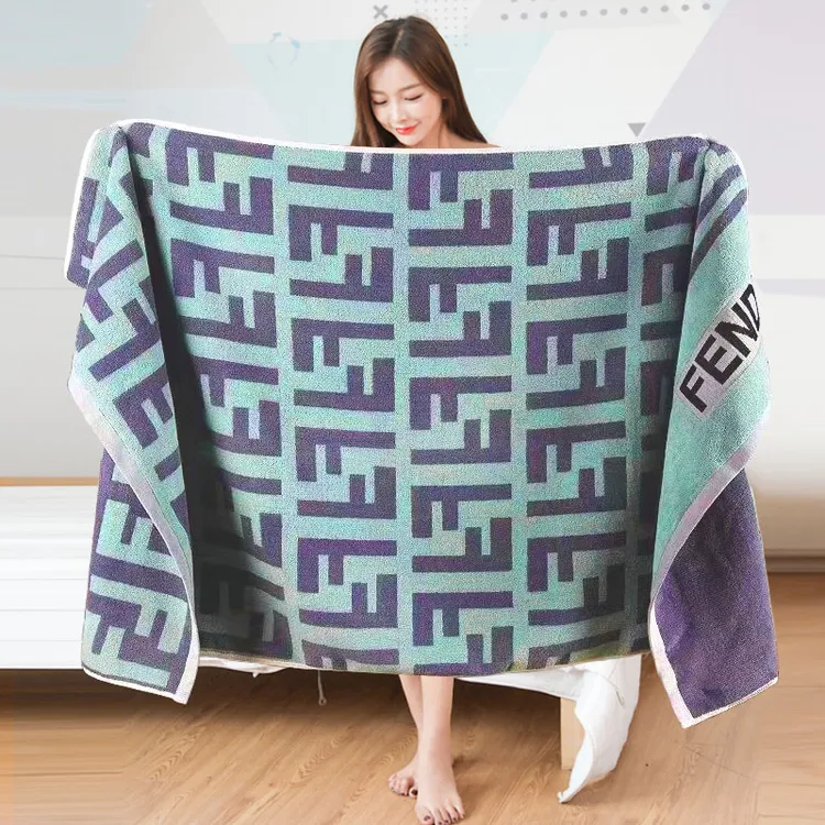 路约威格浴巾男女通用棉柔软吸水不掉毛洗澡大毛巾裹巾男成人家用