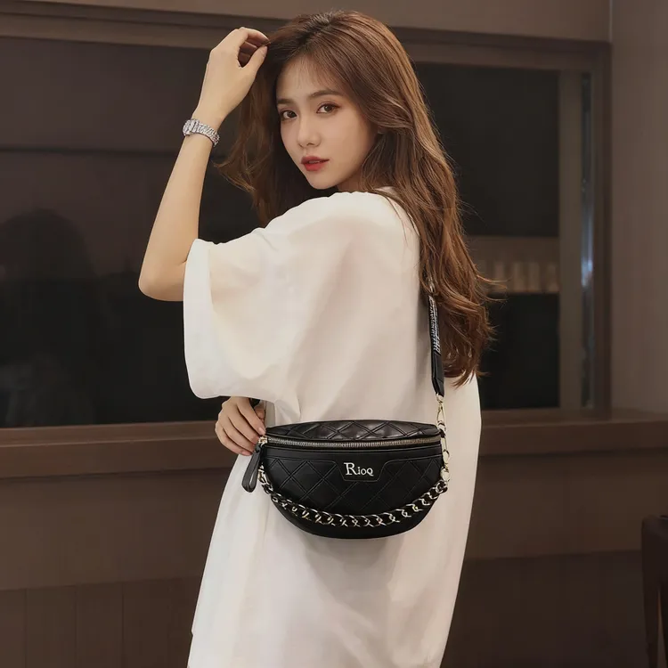 手机小包包女2025新款潮ins时尚胸包腰包百搭夏季小众斜挎包斜挎