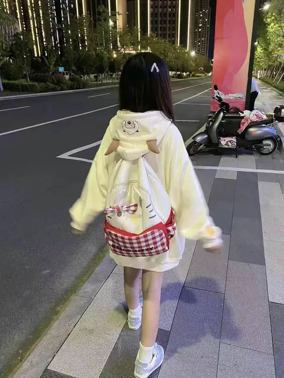 日系hellokitty书包少女心超萌双肩包校园可爱卡通背包初高中学生