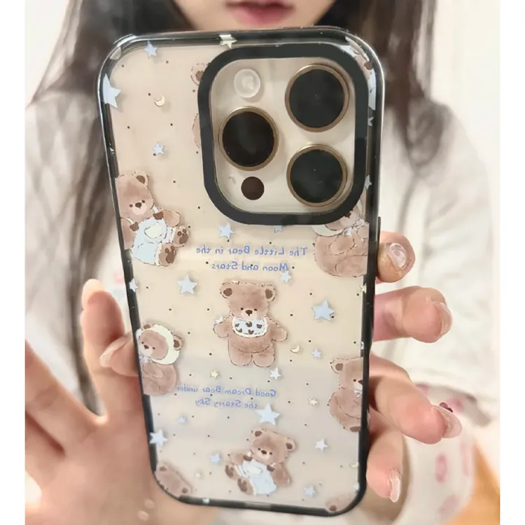 BANCA可爱星梦小熊适用iPhone16/15promax手机壳苹果14/13透明12