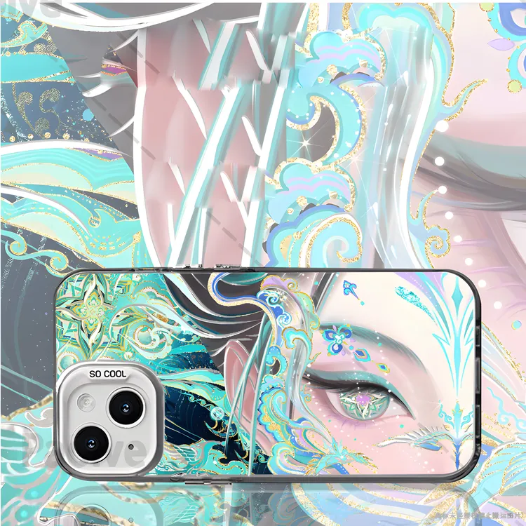 国风妲己适用于创意苹果iqoo华为oppo小米vivo一加荣耀手机防摔壳