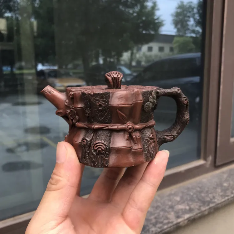 重器推荐 【岁寒三友套组】 百年锡山老紫泥 120cc 作者：邵六大 