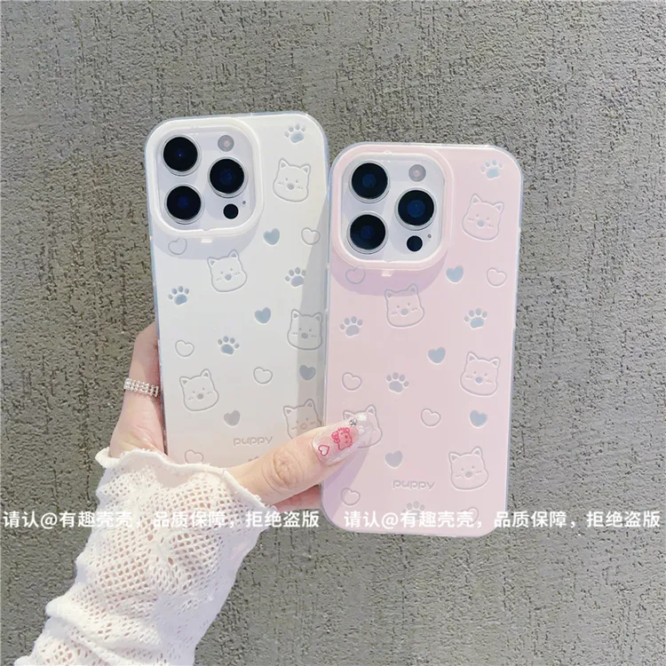 羽纱IMD适用苹果17/iPhone/华为荣耀/OPPO/VIVO/小米手机壳防摔潮