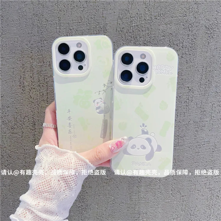 羽纱IMD适用苹果17/iPhone/华为荣耀/OPPO/VIVO/小米手机壳防摔潮