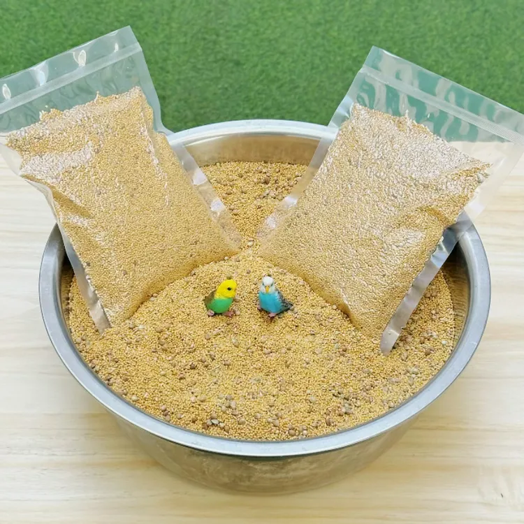 鹦鹉营养鸟粮鸟食零食混合中小型鸟饲料带壳黄谷子虎皮玄凤牡丹