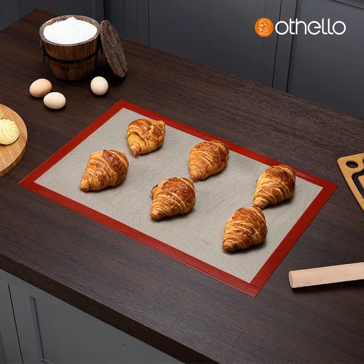 德国欧德罗长方形硅胶烤箱垫厨房防油防水高端餐垫面包烘焙店必备