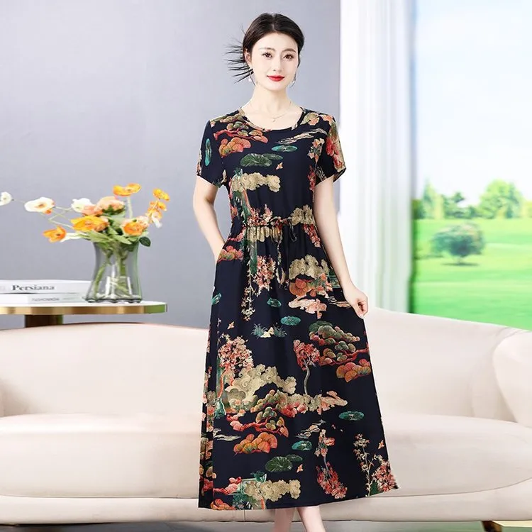 PVC棉绸的宽松新上架大码棉绸睡衣春夏季春夏季新款宽松新款大码