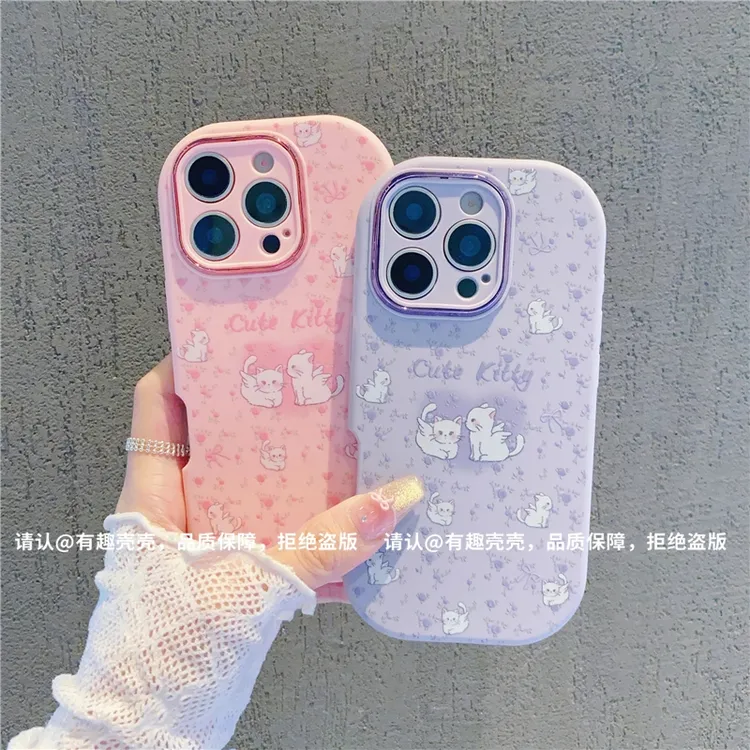 金属小胖妹适用苹果16/iPhone/华为荣耀/VIVO/OPPO/小米手机壳潮