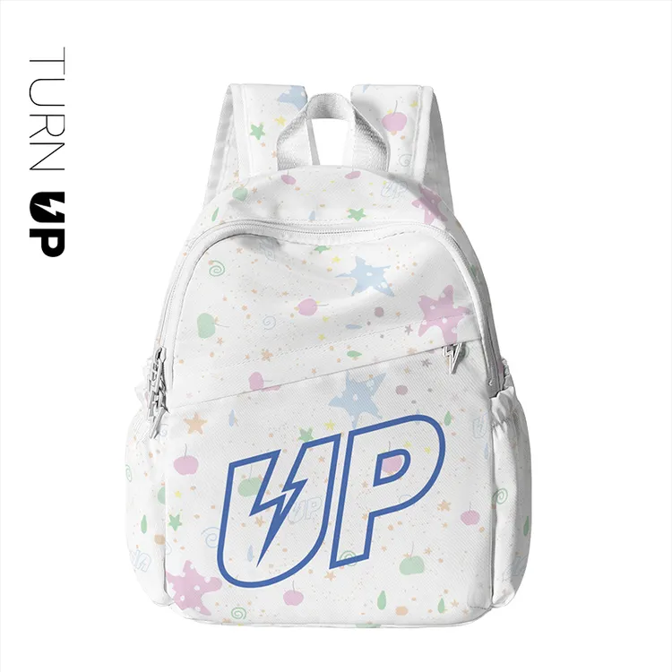 TURNUP高颜值校园轻便书包小众ins简约小背包女大学生通勤双肩包