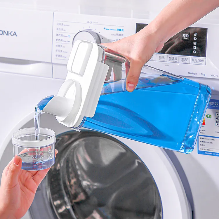 洗衣液分装瓶大容量透明空瓶专用定量容器瓶子洗衣粉收纳盒储存盒