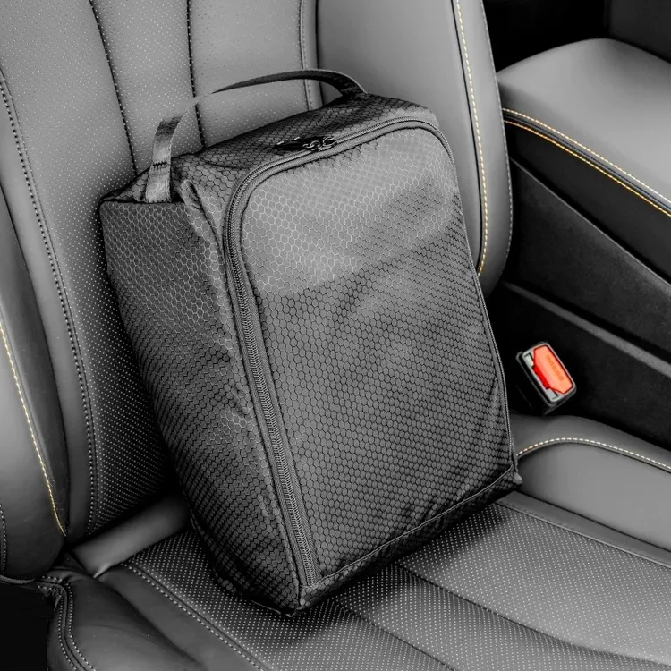 新款车载运动鞋收纳袋汽车鞋子收纳包防水球鞋包旅行鞋收纳盒耐磨