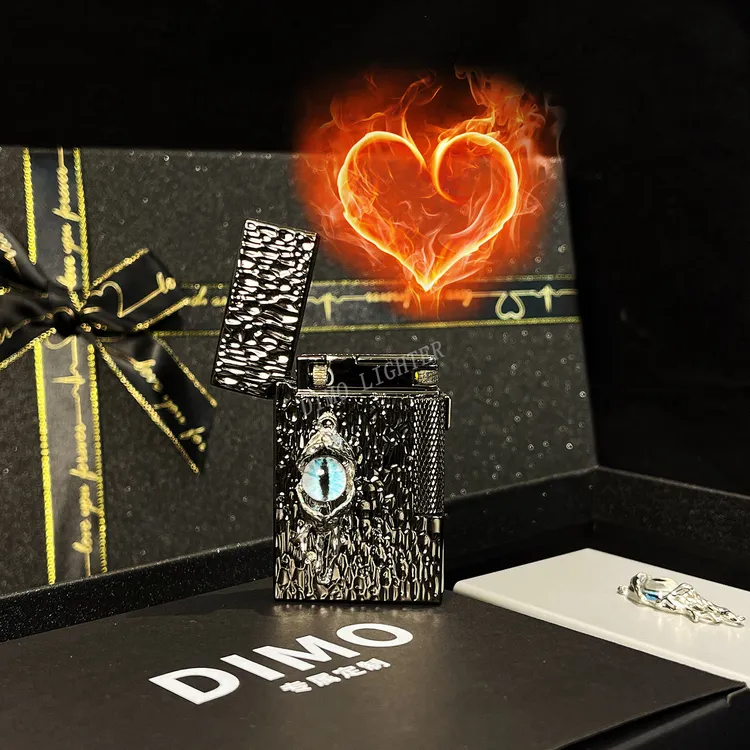 【DIMO】七夕情人节生日礼物送男朋友高颜值打火机礼盒双火焰