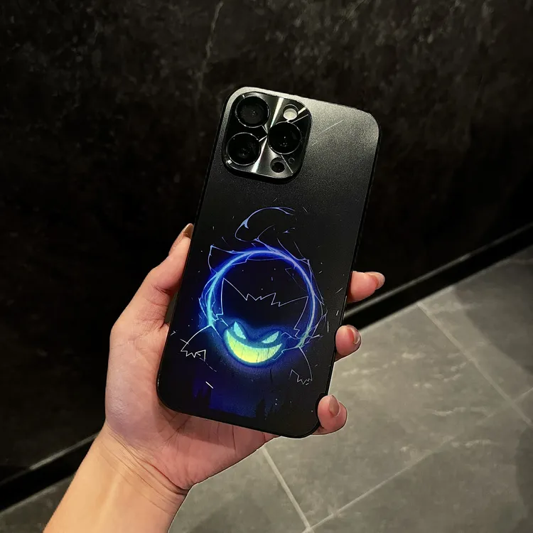 创意耿鬼iPhone手机壳金属镜头2025爆款适用16promax全包14个性15