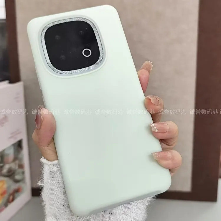 高颜值13/12适用IQOO15果冻z9turbo+液态硅胶Neo10/8pro手机壳7se