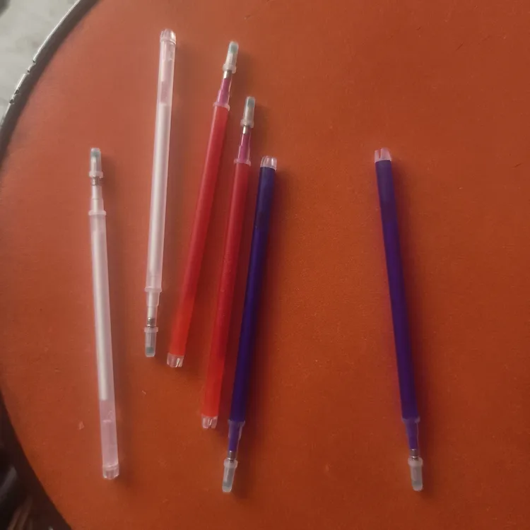 大容量高温消失笔笔芯记号笔用于布料皮革加热后自动褪色，50支装