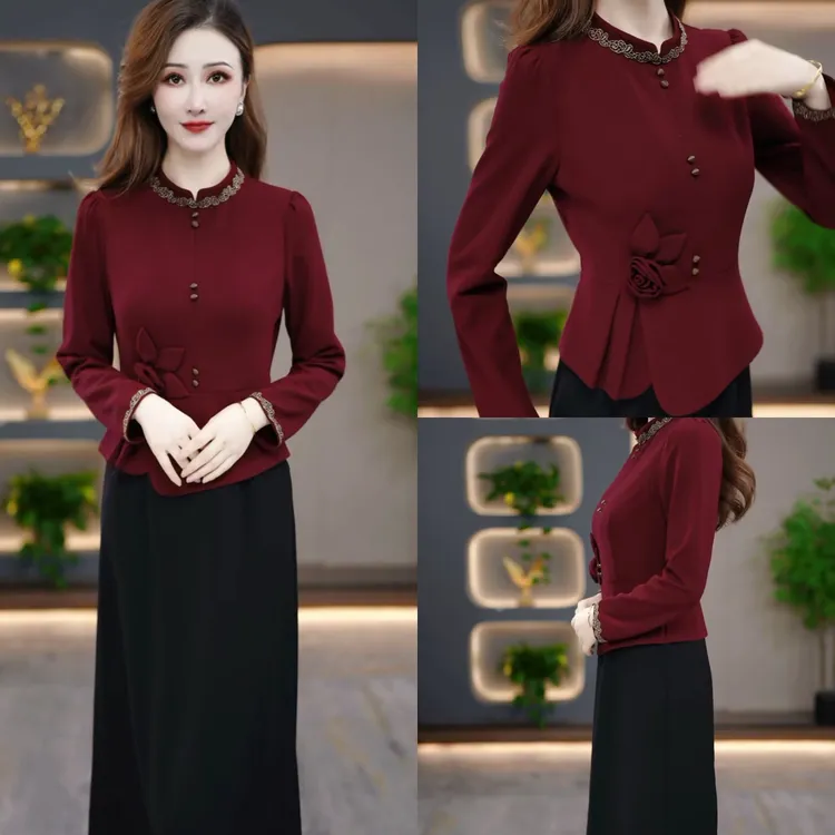 秋季新款连衣裙2025韩版气质显瘦百搭收腰连衣裙MY25Y2657