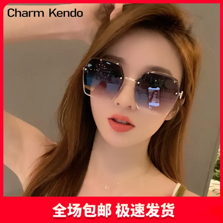 Charm Kendo太阳镜墨镜女夏季时尚防紫外线防晒高级感偏光镜眼镜