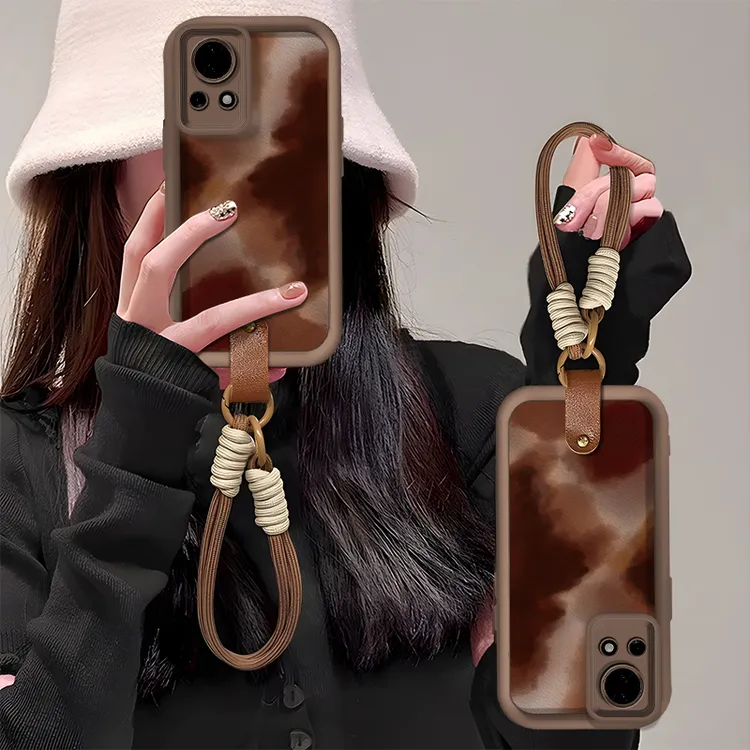 不规则晕染适用【华为】Nova13/12/Nova14Pro/5Pro/Nova9皮纹手机壳