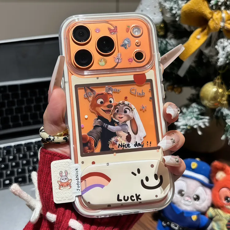 相框朱迪尼克支架适用苹果17/16promax手机壳华为vivooppo小米15