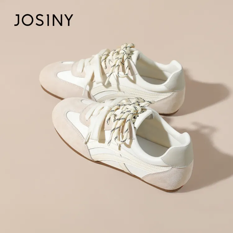 卓诗尼德训鞋女款2025新款夏季软底透气运动鞋时尚百搭女鞋