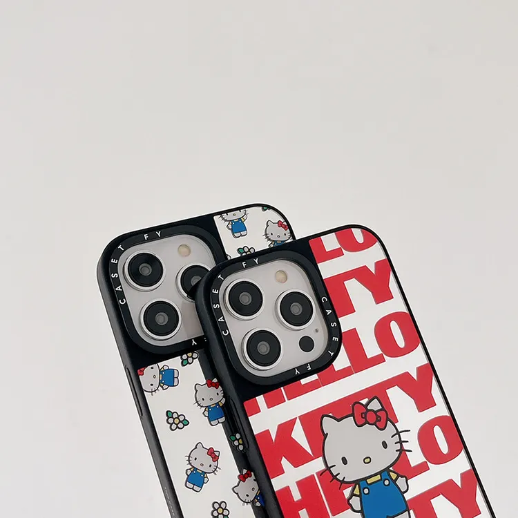 HelloKitty猫返场适用iPhone16ProMax手机壳13/14套15pro镜面