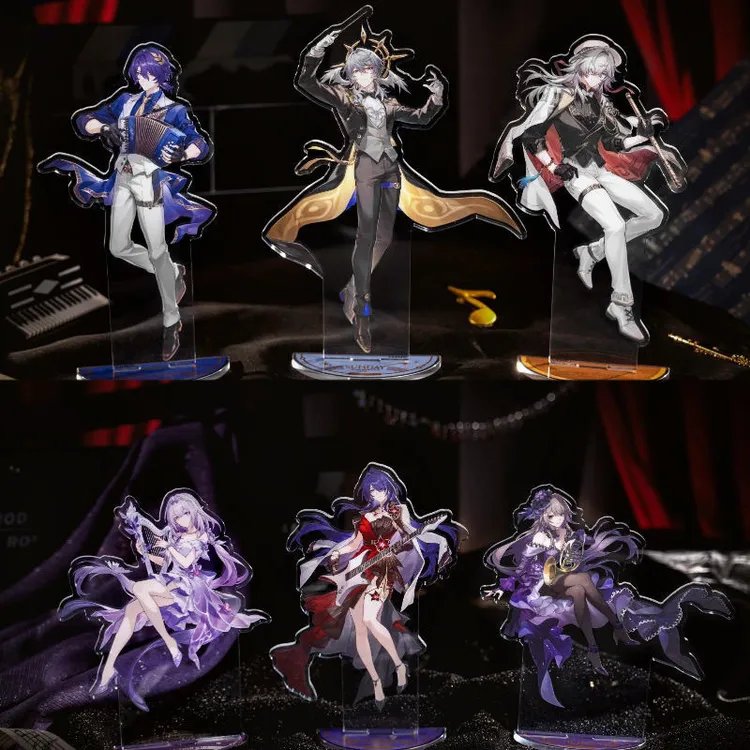 崩坏星穹铁道周边星期日遐蝶音乐会系列亚克力立牌自制桌面摆件