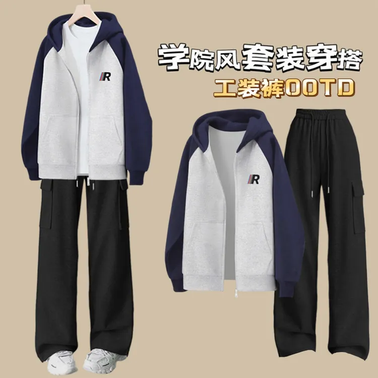 12-15岁初中生女装13青少年16高中生18女孩秋装套装衣服2025新款
