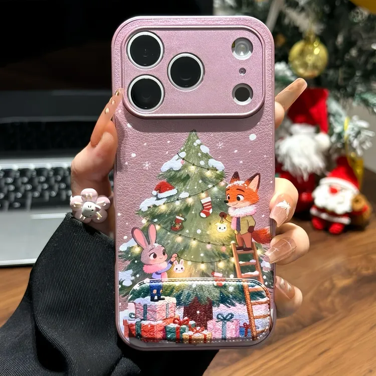 朱迪尼克圣诞树支架适用苹果17/16promax手机壳华为vivo小米OPPO