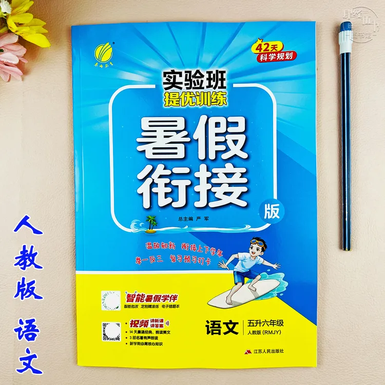人教版暑假衔接语文五升六年级暑假提优训练五年级语文暑假作业