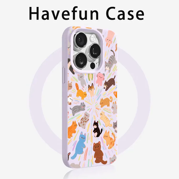 雅天立动物派对适用苹果17promax手机壳iPhone15全包13糯米16软14