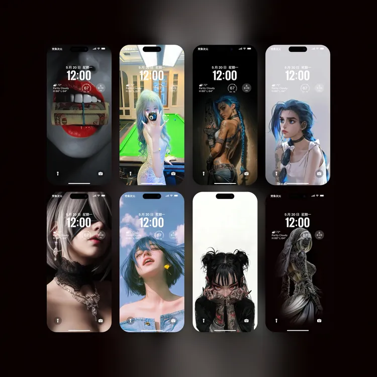 【静态】 手机锁屏 手机壁纸 支持iPhone/安卓