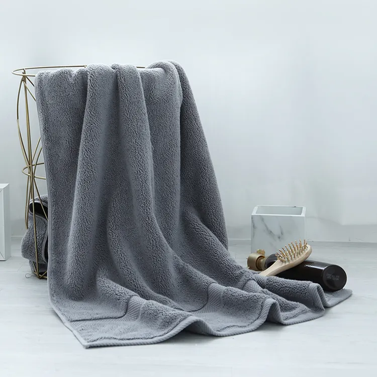 路约威格大浴巾家用纯棉吸水全棉酒店毛巾大人男女通用加厚款