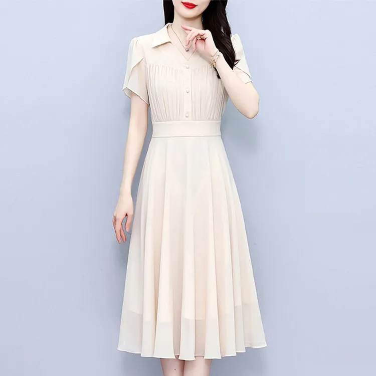 广州十三行爆款连衣裙2025新款女夏季今年流行爆款高级感轻奢裙子