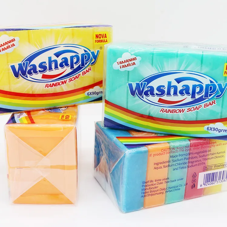 彩虹皂洗衣皂衣服内衣皂去渍家庭装