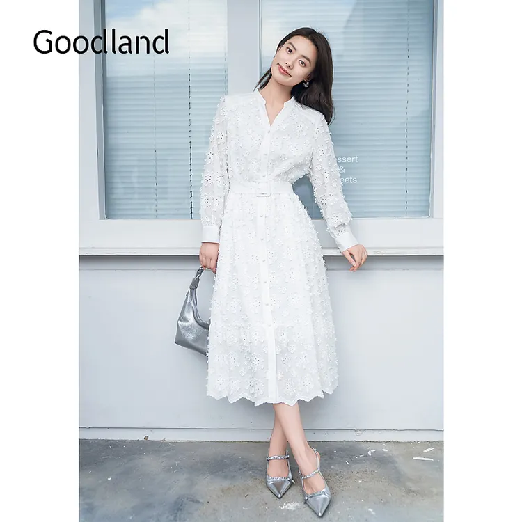 Goodland美地秋季新款连衣裙LC34305260