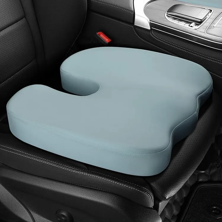 汽车坐垫四季记忆棉增高垫哪吒单座护臀AYA网红通风久坐不累X车载