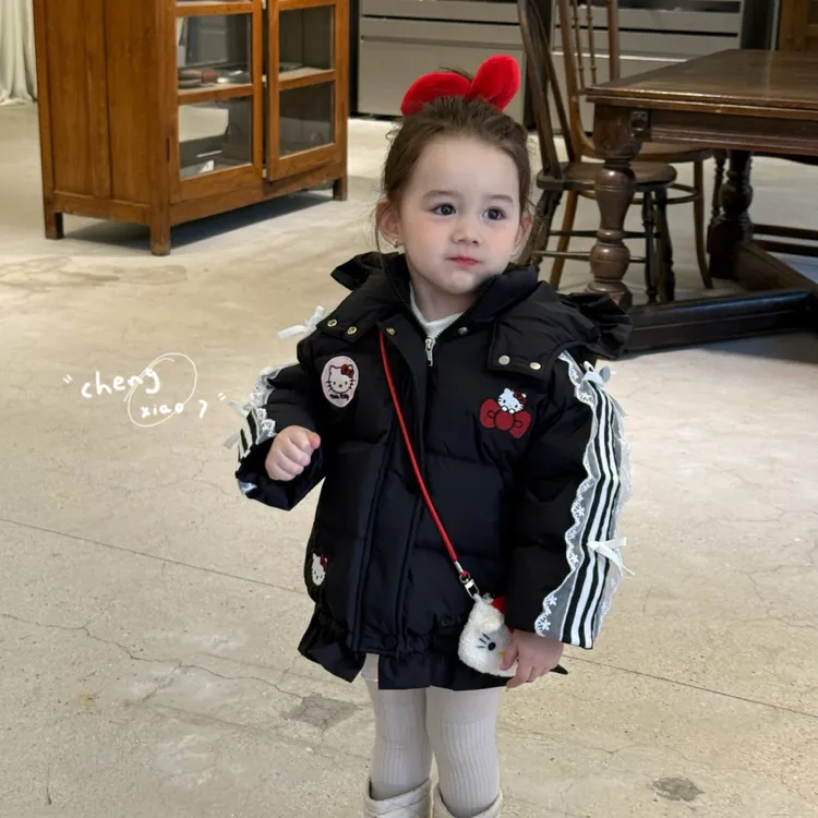 橙小七25冬款  Kitty羽绒服