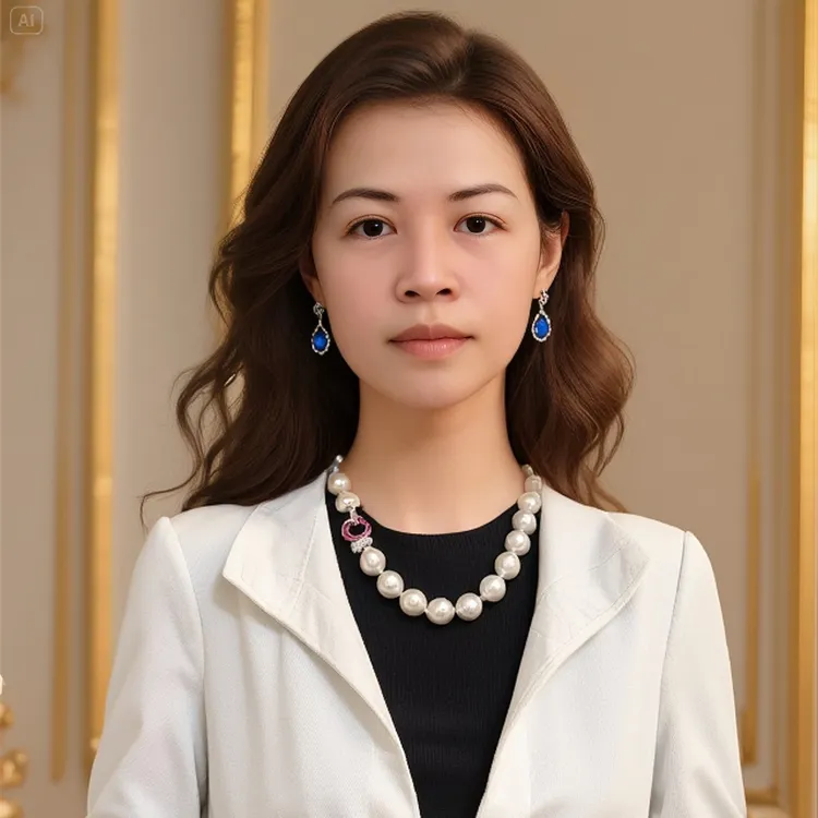 合金仿珍珠项链 16mm大颗粒天然深海贝珠贝壳项链锁骨链毛衣链