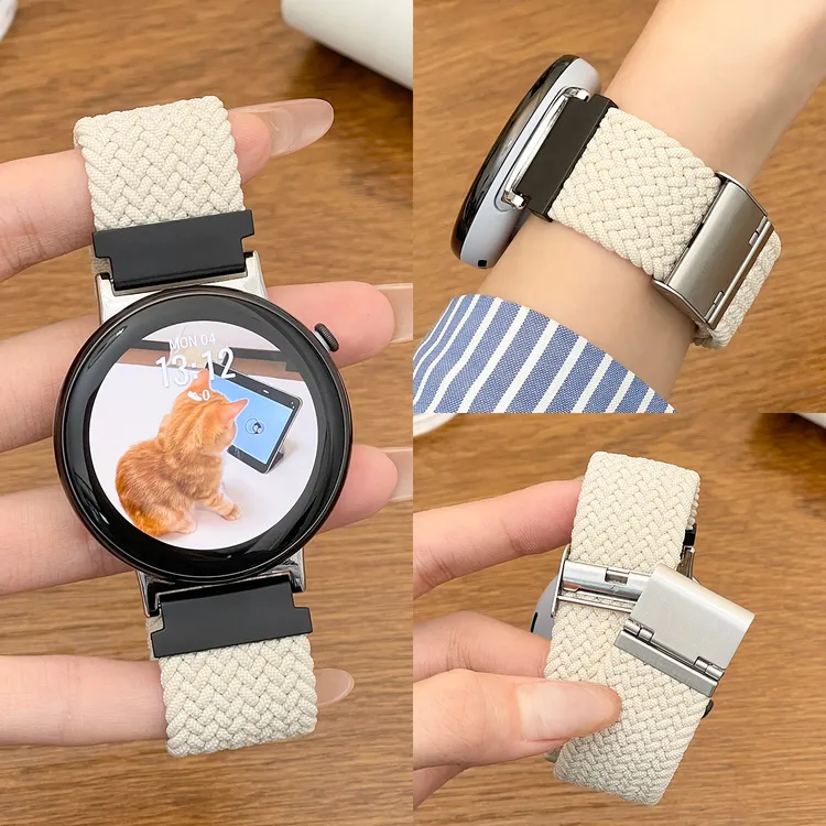 适用华为GT6/5/4编织卡扣watch5/4/3男女时尚gt6pro腕带小米荣耀