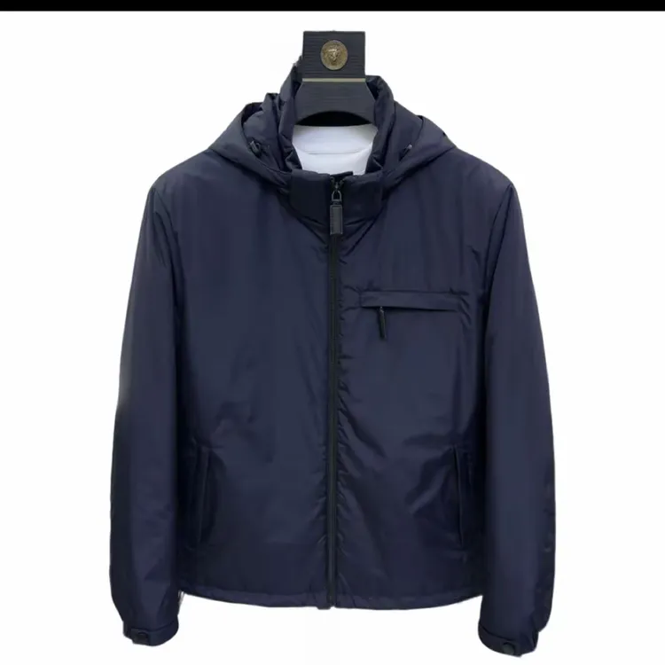 0709新款加棉男士连帽棉衣外套可拆卸帽款时尚百搭休闲上衣潮流