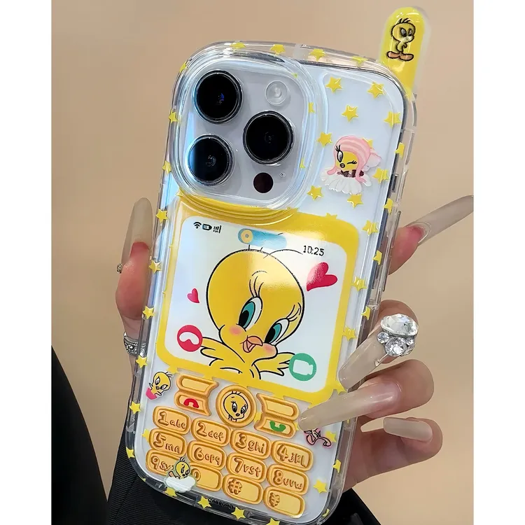 雅天立可爱星星崔迪适用苹果16promax大哥大iPhone15/13手机壳14