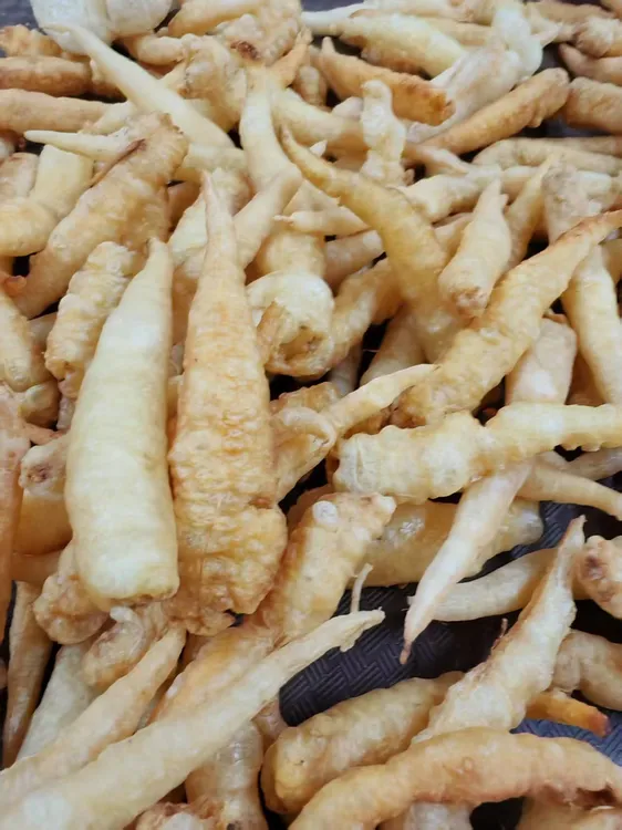 阳江纯手工盐爆花胶盐爆黄花胶黄花鳔酒席煲汤专用不腥的鱼胶干货