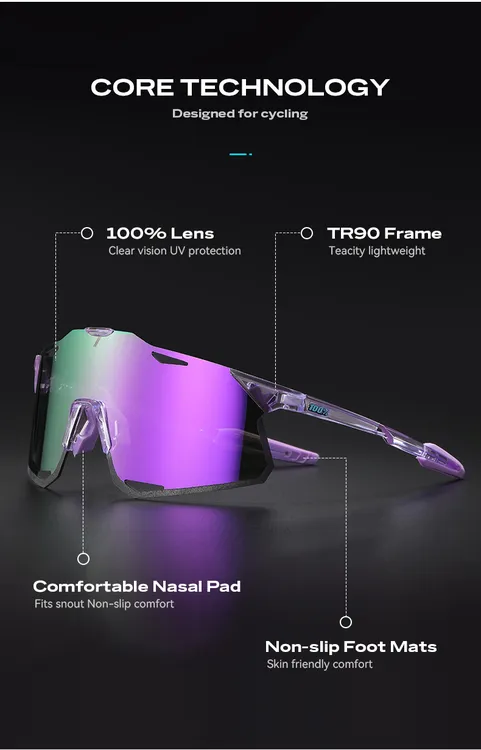 MAAP联名100%超轻跑步眼镜防风沙骑行眼镜男女跑步户外运动太阳镜