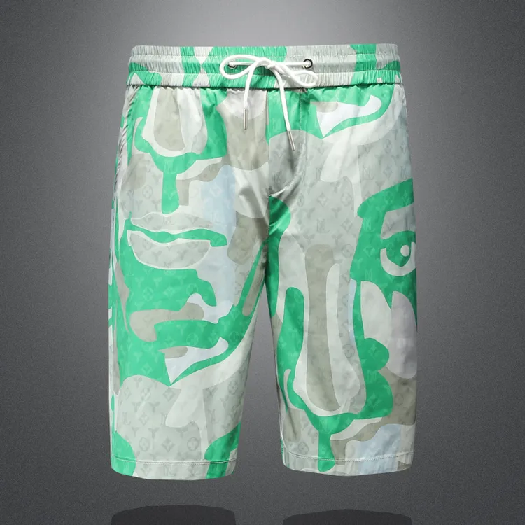 2025新款夏季欧货奢品高定潮牌休闲男士夏季新品撞色短裤五分裤