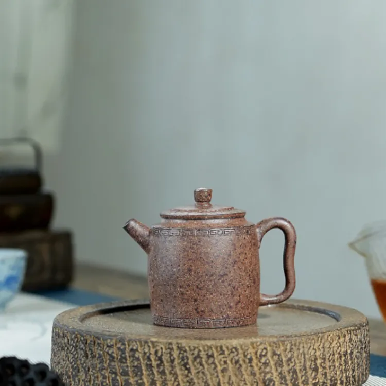高工佳作推荐 【壶名】汲直 【容量】170cc 【泥料】原矿段泥(