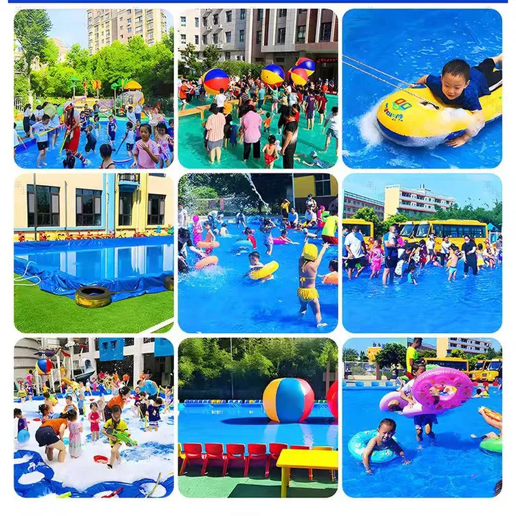 加厚耐磨防水幼儿园大号圆形水池用防雨布 聚乙烯（PE）材质支持定