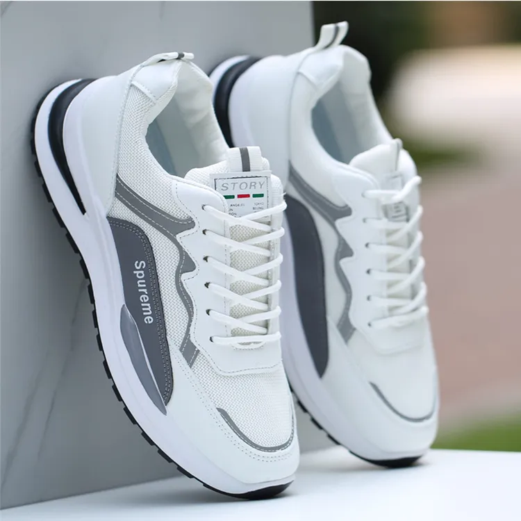 男鞋2025新款韩版百搭休闲潮鞋秋季男款软底防滑旅游鞋男士运动鞋