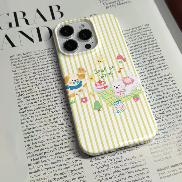 玩耍狗狗适用于苹果17promax手机壳iphone16pro小众15/14/13p可爱